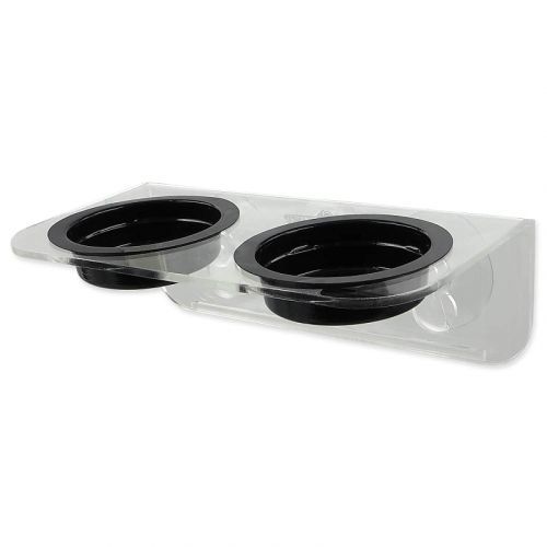 Krmítko REPTI PLANET akrylové 2 misky 15 x 8 x 6,2 cm