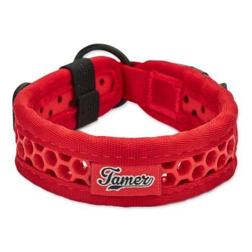 Obojek TAMER Softy - 2,8 x 35-41 cm - červený