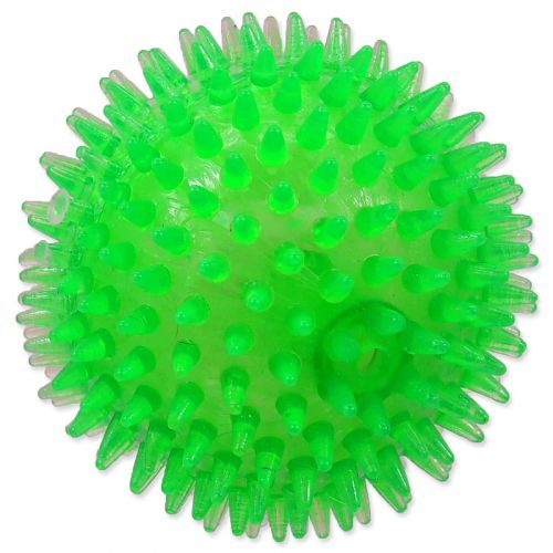 Hračka DOG FANTASY míček pískací zelený 8 cm