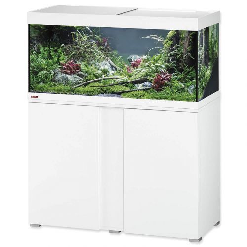 Akvárium set se stolkem EHEIM Vivaline LED bílé