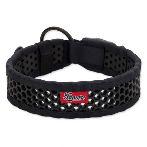 Obojek TAMER Softy - 4,3 x 45-51 cm - černý