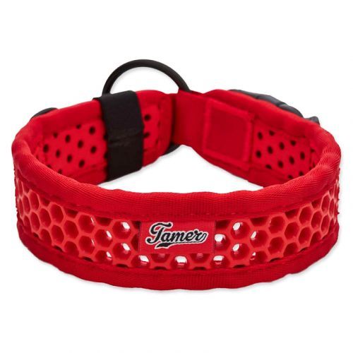 Obojek TAMER Softy - 3,8 x 35-41 cm - červený