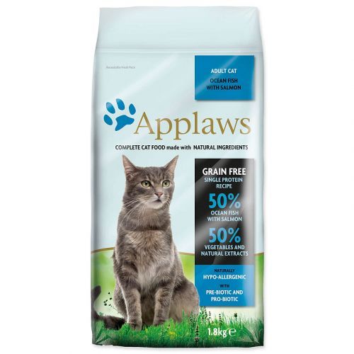 APPLAWS Dry Cat Ocean Fish & Salmon