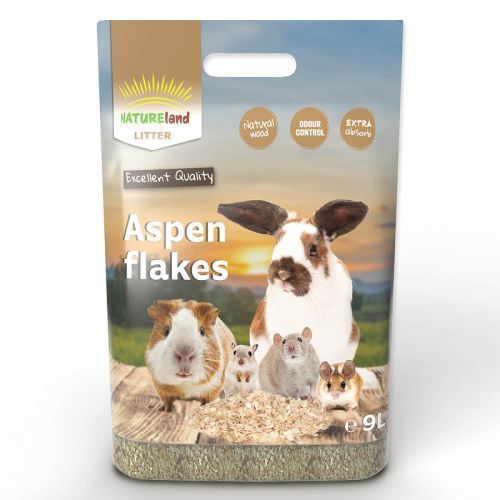 Stelivo NATURE LAND Osikové lupínky