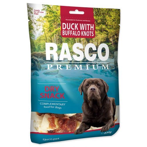 Pochoutka RASCO Premium uzle bůvolí s kachním masem
