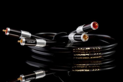 Cable4 SuperBlack ANALOGUE 2RCA-2RCA 1m