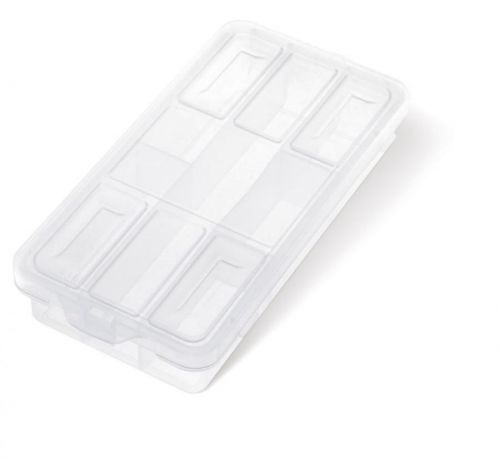 Plastový organizér Knox 18x9x3,5 cm čirý