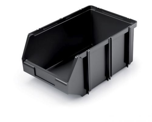 Plastový úložný box Click Box černý