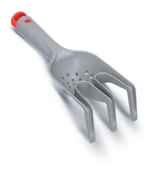Vysévací kultivátor Fork seeder plus šedý