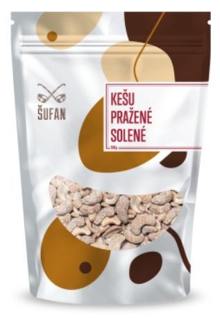 Šufan orechy 200 g - kešu pražené solené