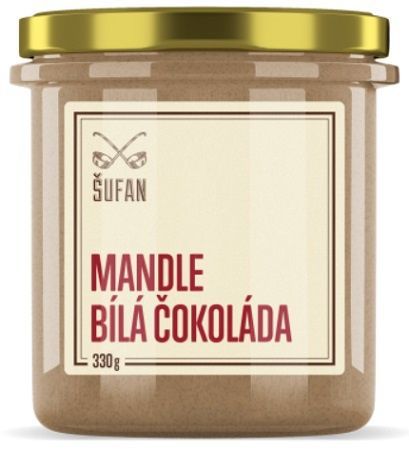 Šufan mandle-biela čokoláda maslo 330 g