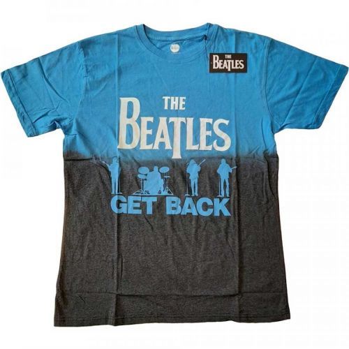 The Beatles tričko Get Back Modrá XXL