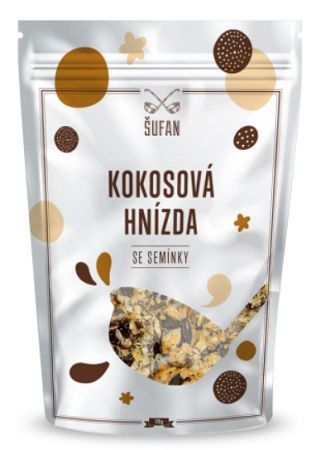 Šufan kokosové hniezda 170 g - semienkové