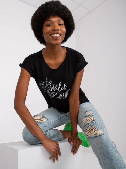 T-shirt-TW-TS-1005-14.25P-čierna S