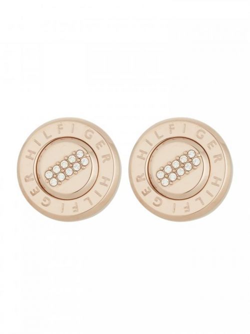 TOMMY HILFIGER Náušnice  rosé