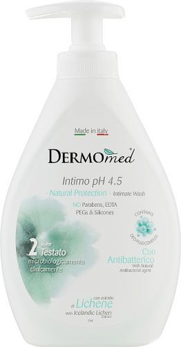 Dermomed Natural Protection pH 4.5 emluzia pre intímnu hygienu 300ml