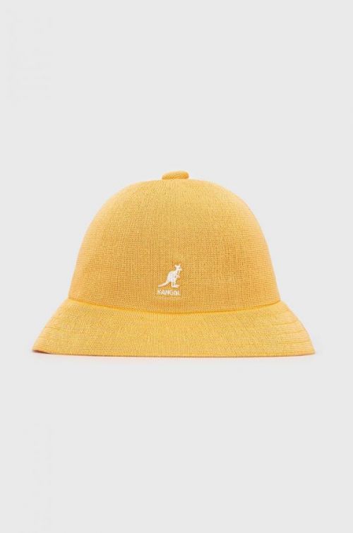 Klobúk Kangol oranžová farba,