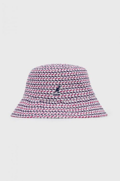 Klobúk Kangol ružová farba,