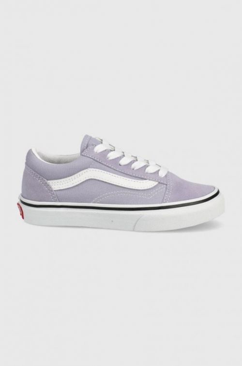 Detské tenisky Vans fialová farba