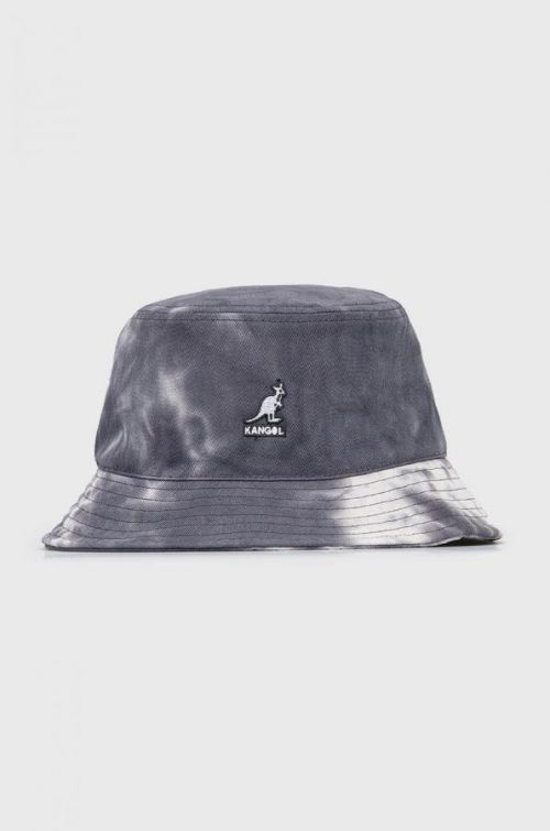 Bavlnený klobúk Kangol šedá farba, bavlnený