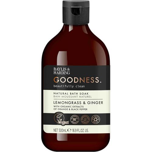 Baylis & Harding Pena do kúpeľa Citrónová tráva a zázvor Goodness ( Natura l Bath Soak) 500 ml