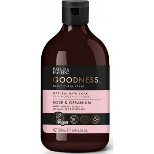Baylis & Harding Pena do kúpeľa Růže a muškát Goodness ( Natura l Bath Soak) 500 ml