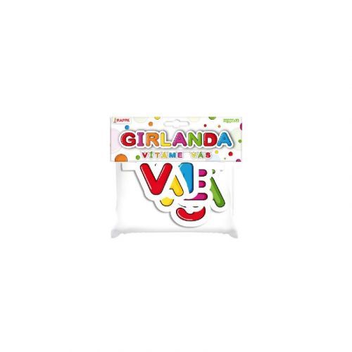 Girlanda papírová - VÍTÁME VÁS