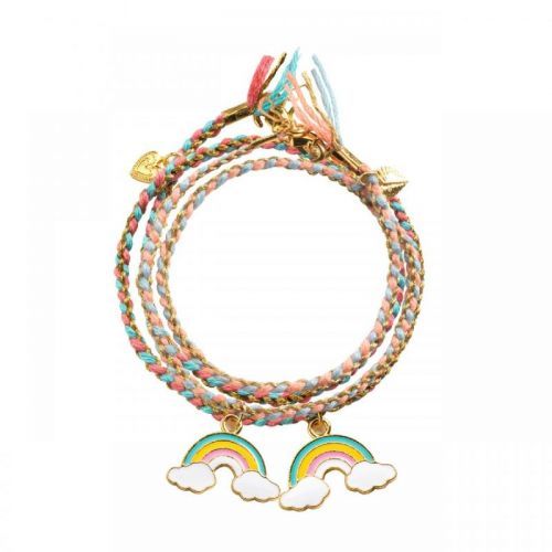 Tvoření náramků přátelství Duha