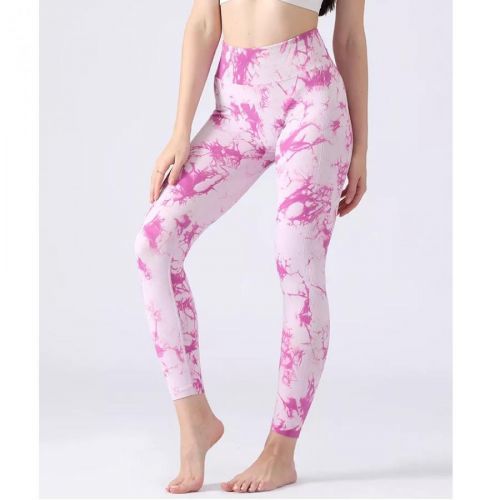 Push Up Legíny Batik-RužováM KP14868