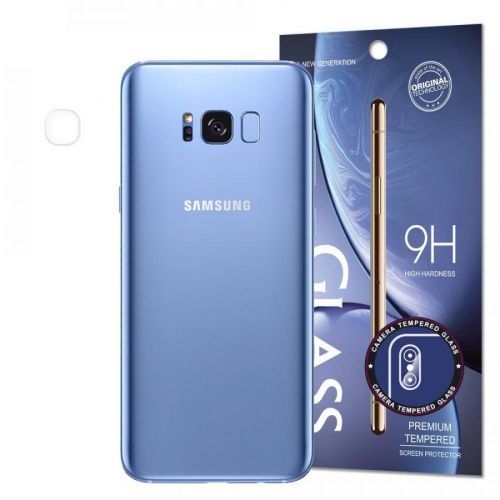 Ochranné sklo na kameru 9H pre Samsung Galaxy S8 - Transparentná KP14876