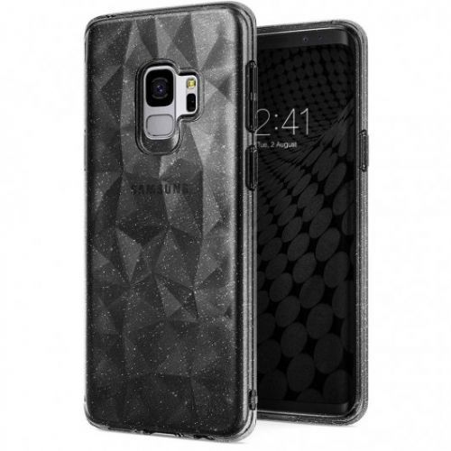 Ringke Air Prism Ultra-Thin 3D Cover Gel TPU puzdro pre Samsung Galaxy S9 - Sivá KP14919