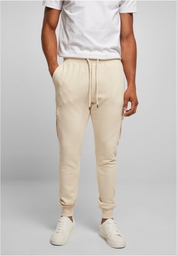 Urban Classics Fitted Cargo Sweatpants softseagrass - XS