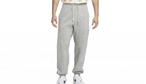 Nike Dri-FIT Standard Issue Basketball Pants šedé CK6365-063