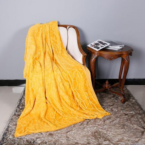 Deka Soria 130x170 Musztardowy