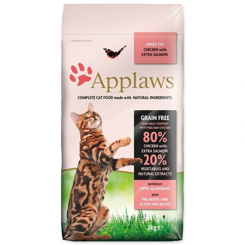 Applaws Cat Adult kura & losos - 2 kg