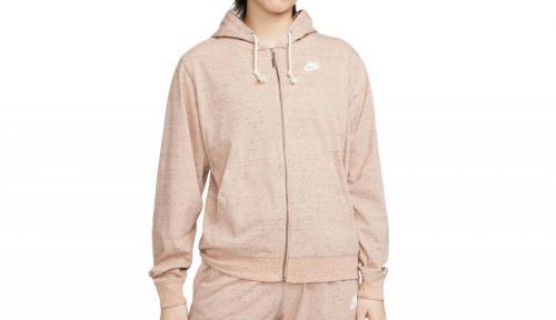 Nike Sportswear Gym Vintage Full-Zip Hoodie ružové DM6386-609