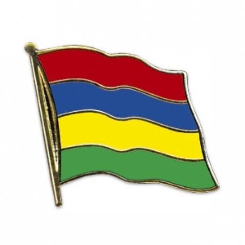 Odznak (pins) 20mm vlajka Maurícius