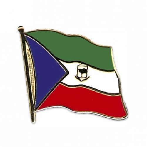 Odznak (pins) 20mm vlajka Rovníková Guinea