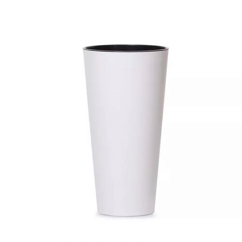 NABBI DTUS400 vysoký plastový kvetináč 40 cm biela