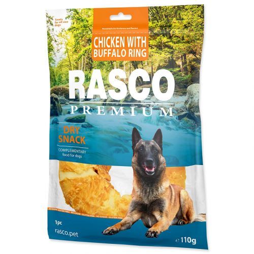 Pochoutka RASCO Premium kruh bůvolí obalený kuřecím masem