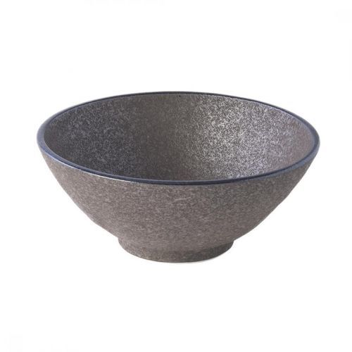 Veľká Udon misa Earth Black MIJ 20 cm 950 ml