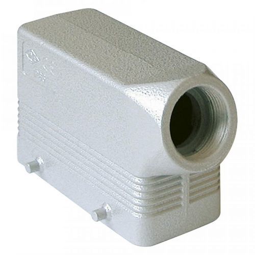Sommer Cable ILME rectangle MP 16, metal-, Sleeve housing, 4 bolts, grey