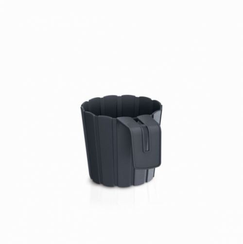 Závěsný Květináč Boarde Hook antracit