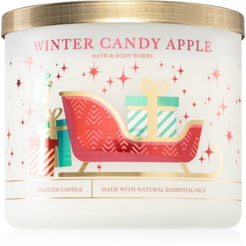 Bath & Body Works Winter Candy Apple vonná sviečka 411 g