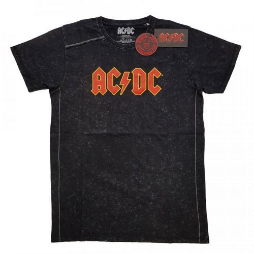 AC/DC tričko Logo Čierna XXL