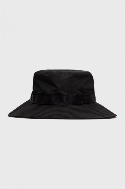 Klobúk Calvin Klein Jeans čierna farba,