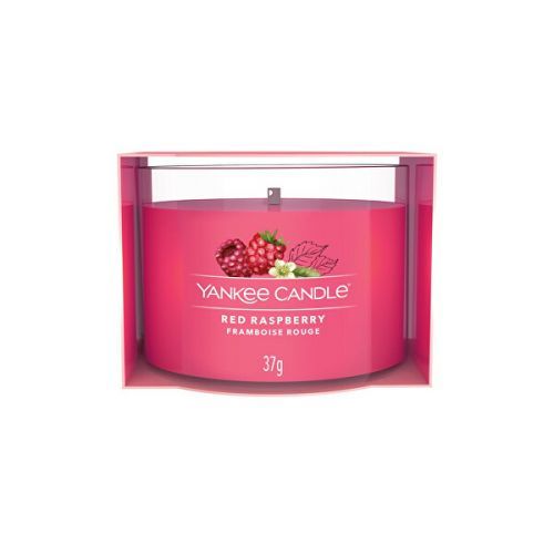 Yankee Candle Votívna sviečka v skle Red Raspberry 37 g