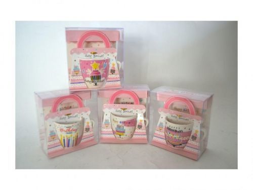 Hrnček 180ml Happy Birthday mix