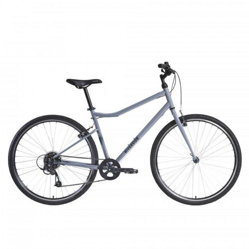 Trekingový bicykel RIVERSIDE 120 sivý