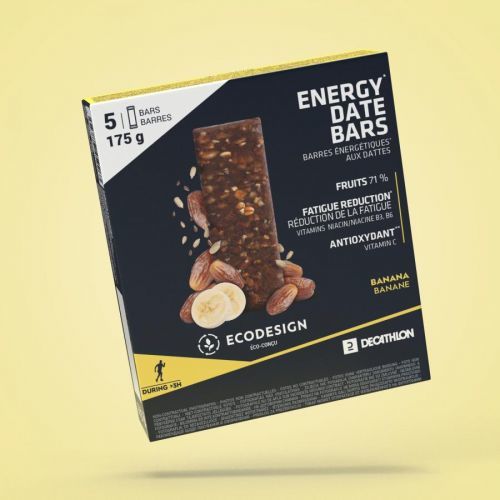Energetická datľová tyčinka s banánom 5 × 35 g